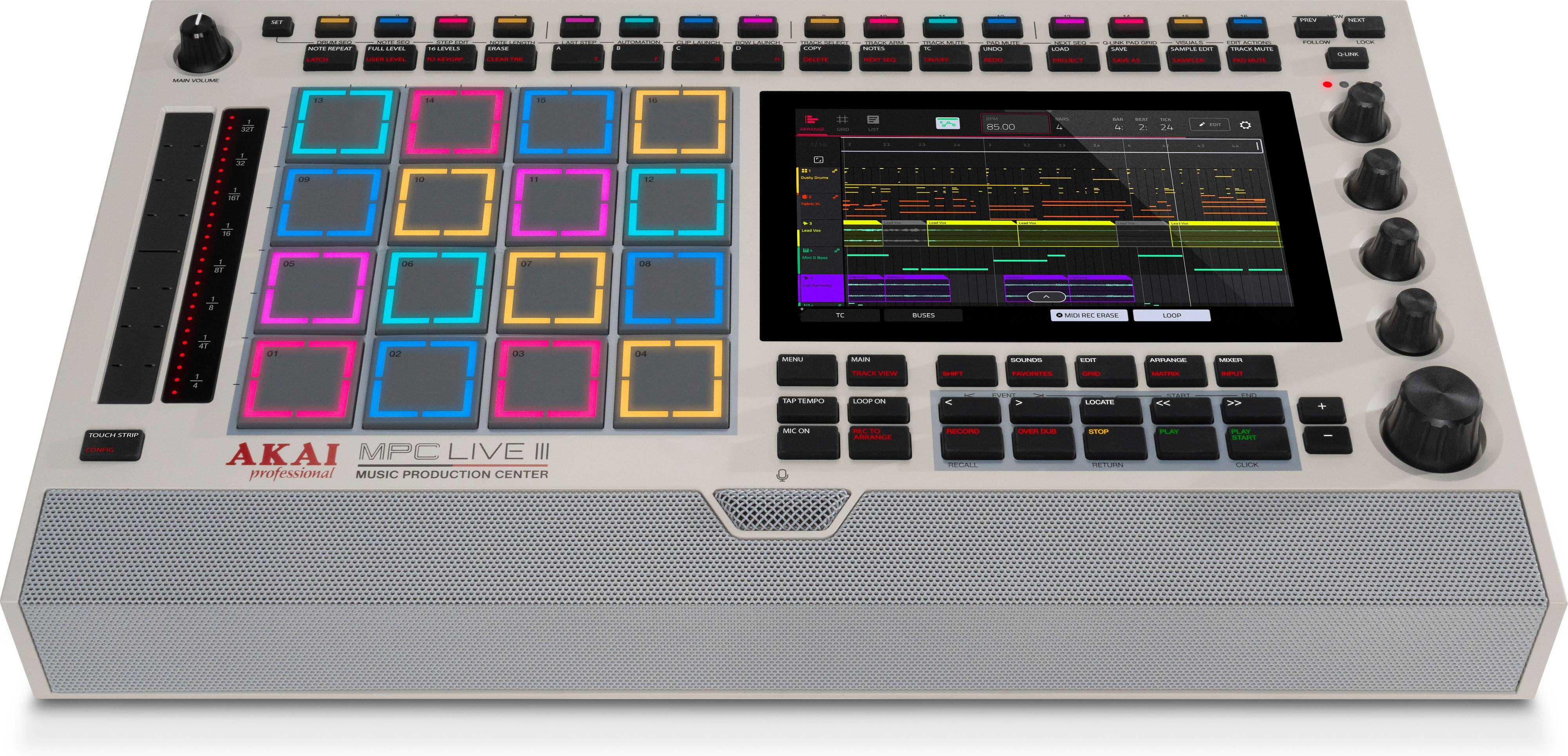 Akai MPC Live III Retro Edition Live Performance Sampler & Music